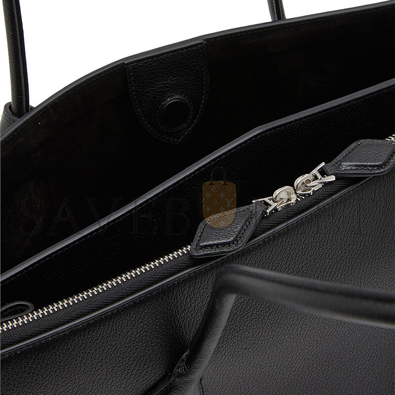 ALAÏA LE TECKEL GRAINED LEATHER TOTE BAG EKE886 (42*22*18cm)